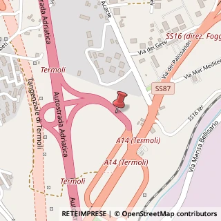 Mappa Unnamed Road, 86039, 86039 Termoli CB, Italia, 86039 Termoli, Campobasso (Molise)