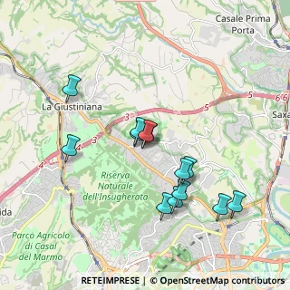Mappa Via Montefiascone, 00189 Roma RM, Italia (1.81385)