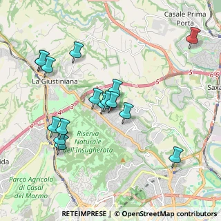 Mappa Via Montefiascone, 00189 Roma RM, Italia (2.07938)