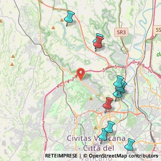 Mappa Villino M, 00189 Roma RM, Italia (5.55364)