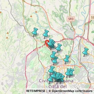 Mappa Villino M, 00189 Roma RM, Italia (4.8835)