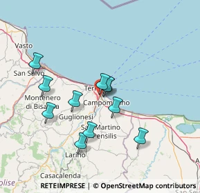 Mappa CB 86039, 86039 Termoli CB, Italia (12.99455)