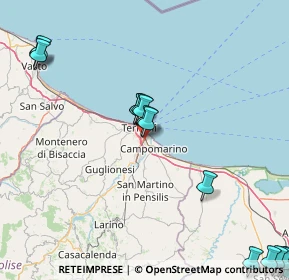Mappa CB 86039, 86039 Termoli CB, Italia (25.00941)
