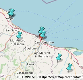 Mappa CB 86039, 86039 Termoli CB, Italia (21.9175)