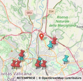 Mappa Via Sansepolcro, 00138 Roma RM, Italia (5.54545)