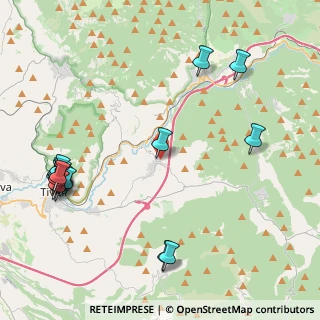 Mappa Strada Vicinale del Formello, 00024 Castel Madama RM, Italia (5.869)