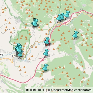 Mappa Strada Vicinale del Formello, 00024 Castel Madama RM, Italia (4.805)