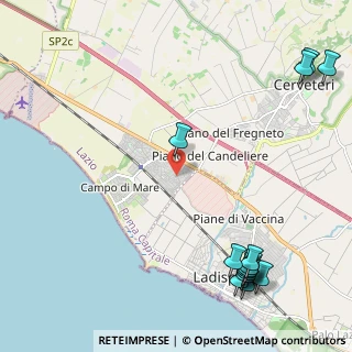 Mappa Via Adria, 00052 Cerveteri RM, Italia (3.34357)