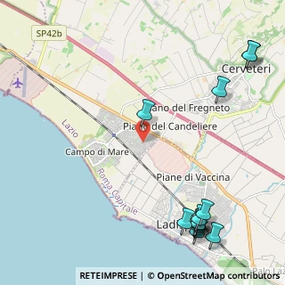 Mappa Via Adria, 00052 Cerveteri RM, Italia (3.28385)