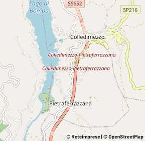 Mappa 66040 Pietraferrazzana CH, Italia (1.07)