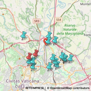 Mappa Via Monte S. Savino, 00100 Roma RM, Italia (4.20176)