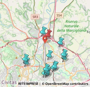 Mappa Via Monte S. Savino, 00100 Roma RM, Italia (4.47)