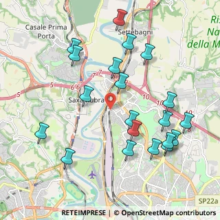 Mappa Via Monte S. Savino, 00100 Roma RM, Italia (2.344)
