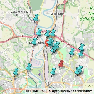 Mappa Via Monte S. Savino, 00100 Roma RM, Italia (2.2025)