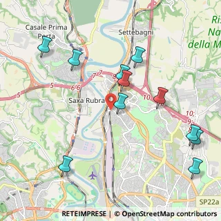 Mappa Via Monte S. Savino, 00100 Roma RM, Italia (2.46)