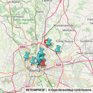 Mappa Circonvallazione Orientale, 00138 Roma RM, Italia (7.08)