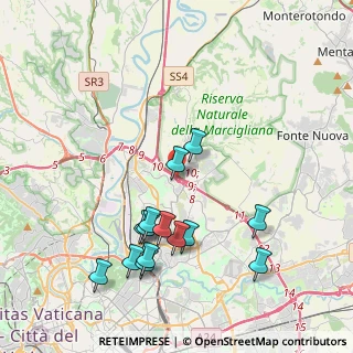 Mappa Circonvallazione Orientale, 00138 Roma RM, Italia (4.385)