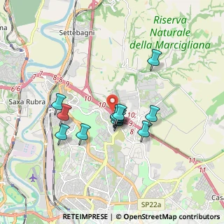 Mappa Circonvallazione Orientale, 00138 Roma RM, Italia (1.5)