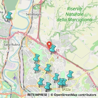 Mappa Circonvallazione Orientale, 00138 Roma RM, Italia (3.17)