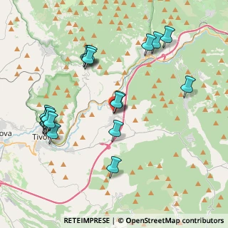 Mappa Via Aniene, 00024 Castel Madama RM, Italia (4.6905)