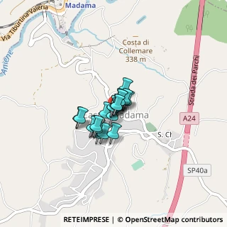 Mappa Via Aniene, 00024 Castel Madama RM, Italia (0.201)