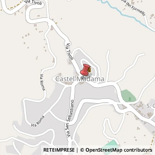 Mappa Piazza Garibaldi,  27, 58033 Castel Madama, Roma (Lazio)
