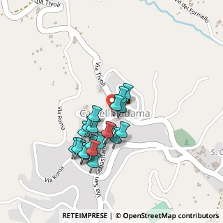 Mappa Via Aniene, 00024 Castel Madama RM, Italia (0.198)