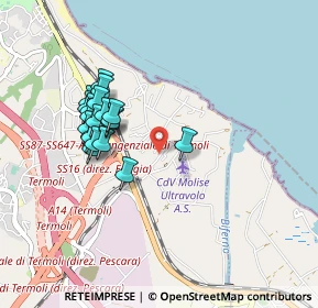Mappa Via Rio del Croccolone, 86039 Termoli CB, Italia (0.8685)