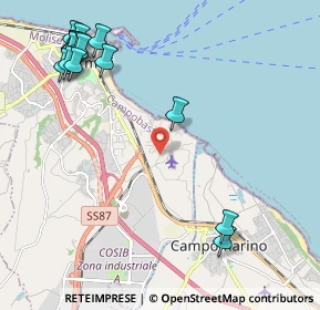 Mappa Via Rio del Croccolone, 86039 Termoli CB, Italia (2.944)