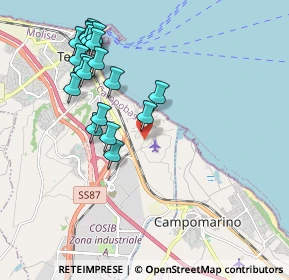 Mappa Via Rio del Croccolone, 86039 Termoli CB, Italia (2.15632)