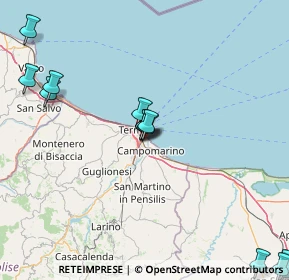 Mappa Via Rio del Croccolone, 86039 Termoli CB, Italia (22.50154)