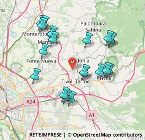 Mappa 00012 Guidonia Montecelio RM, Italia (8.062)