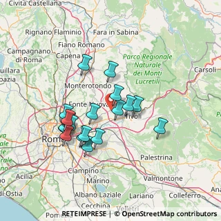 Mappa 00012 Guidonia Montecelio RM, Italia (13.42947)
