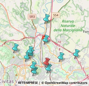 Mappa Piazza Stia, 00138 Roma RM, Italia (4.6575)