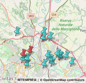 Mappa Piazza Stia, 00138 Roma RM, Italia (4.34944)