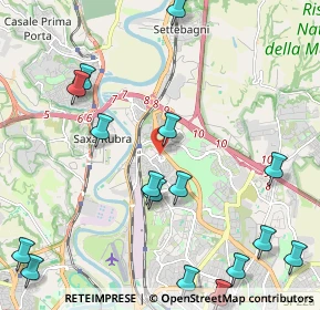 Mappa Piazza Stia, 00138 Roma RM, Italia (3.03529)