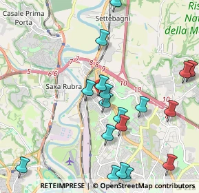 Mappa Piazza Stia, 00138 Roma RM, Italia (2.49444)