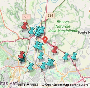 Mappa Viale Carmelo Bene, 00138 Roma RM, Italia (3.9395)