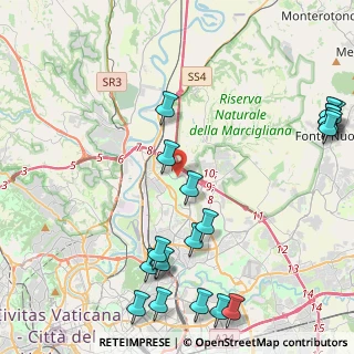 Mappa Viale Carmelo Bene, 00138 Roma RM, Italia (6.047)