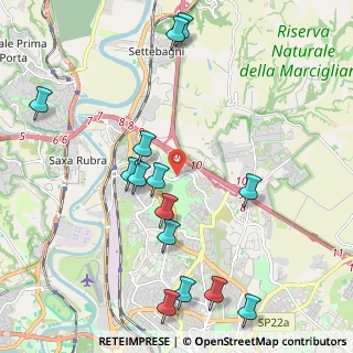 Mappa Viale Carmelo Bene, 00138 Roma RM, Italia (2.52857)