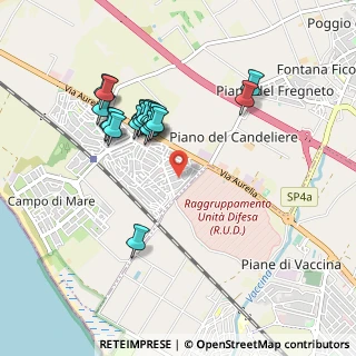 Mappa Via Luigi Gallori, 00052 Cerveteri RM, Italia (0.894)