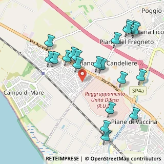 Mappa Via Luigi Gallori, 00052 Cerveteri RM, Italia (1.195)
