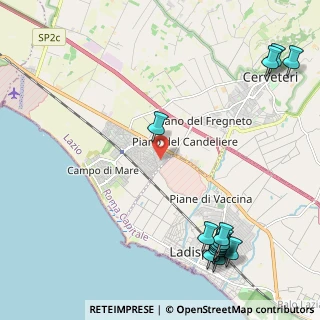 Mappa Via Luigi Gallori, 00052 Cerveteri RM, Italia (3.25929)