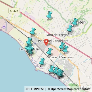 Mappa Via Luigi Gallori, 00052 Cerveteri RM, Italia (2.4065)