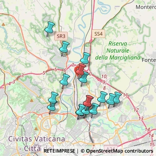 Mappa V.VENETO II°p LUCCA SEDE - OPERATIVA ROMA E PROVINCIA, 00100 Roma RM, Italia (3.89176)