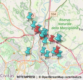 Mappa V.VENETO II°p LUCCA SEDE - OPERATIVA ROMA E PROVINCIA, 00138 Roma RM, Italia (2.69412)