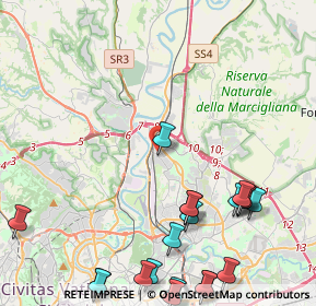 Mappa V.VENETO II°p LUCCA SEDE - OPERATIVA ROMA E PROVINCIA, 00138 Roma RM, Italia (6.336)