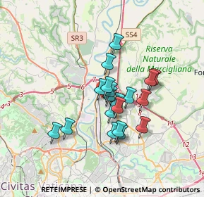 Mappa V.VENETO II°p LUCCA SEDE - OPERATIVA ROMA E PROVINCIA, 00100 Roma RM, Italia (2.73526)