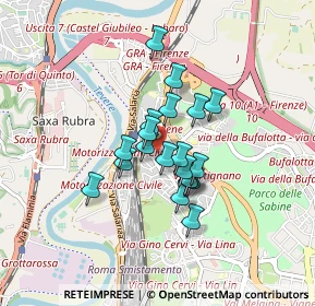 Mappa V.VENETO II°p LUCCA SEDE - OPERATIVA ROMA E PROVINCIA, 00138 Roma RM, Italia (0.6225)