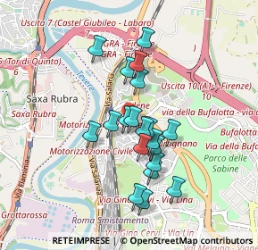 Mappa V.VENETO II°p LUCCA SEDE - OPERATIVA ROMA E PROVINCIA, 00138 Roma RM, Italia (0.758)